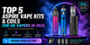 Top 5 Aspire Vape Kits & Coils for UK Vapers in 2026 - Bulk Vape Wholesale
