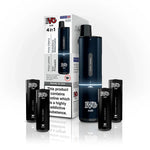4 in 1 IVG Air 2400 Puffs Prefilled Pod Kit ( Box of 5 ) Black Edition (4 Pods x Multi Flavours)