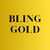 bling gold vape