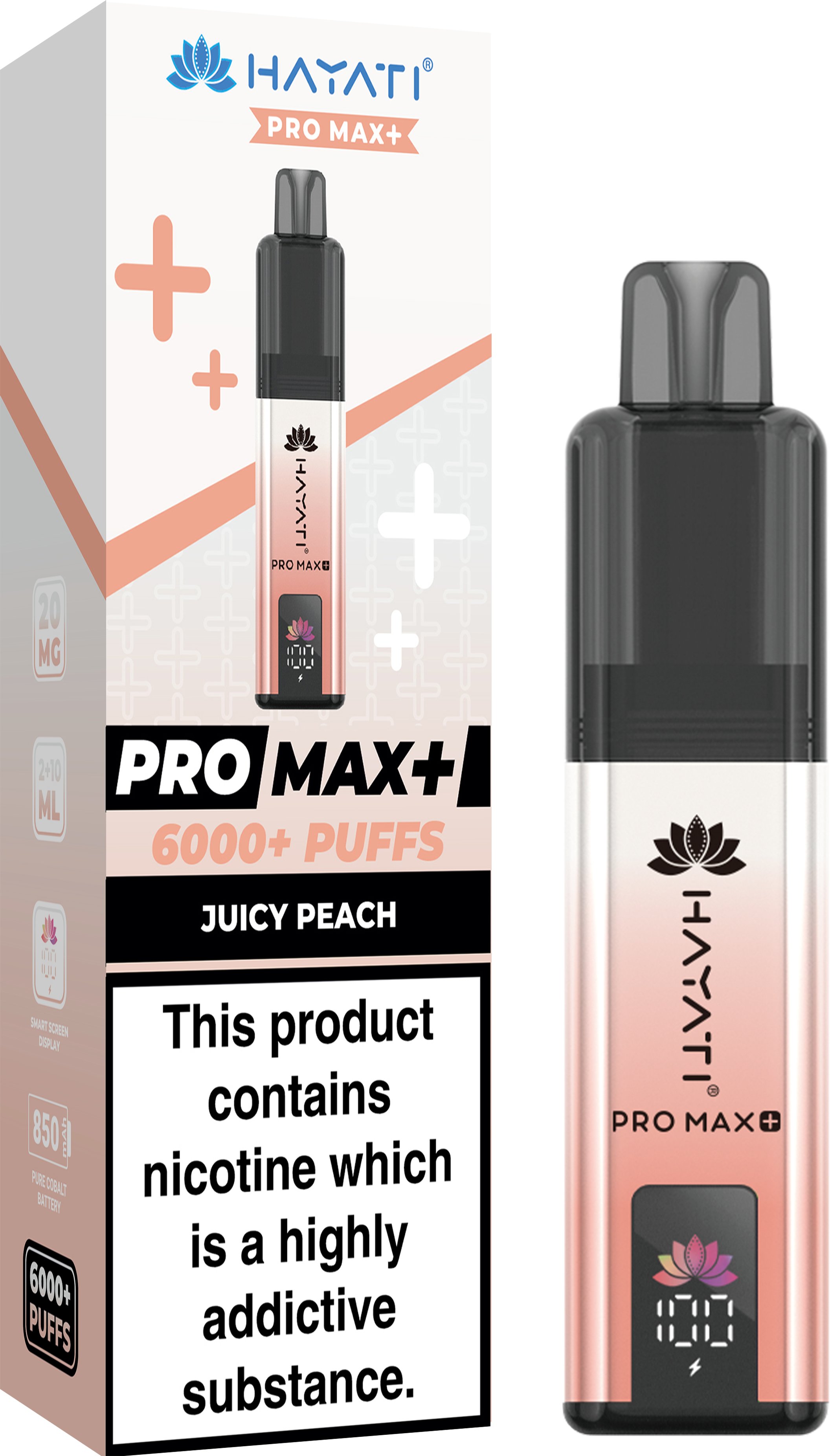 Hayati Pro Max+ 6000 Puffs Disposable Vape Box of 5 - Bulk Vape Wholesale Hayati Pro Max+ 6000 Puffs Disposable Vape Box of 5 - Bulk Vape Wholesale