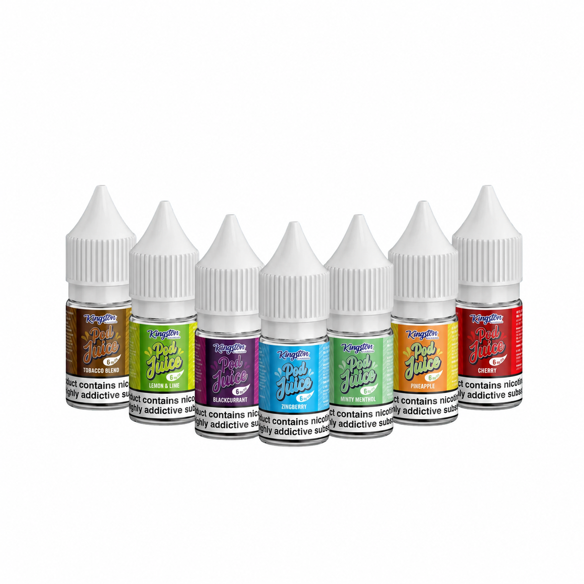 Kingston Pod Juice 10ml Nic Salt Vape Juice