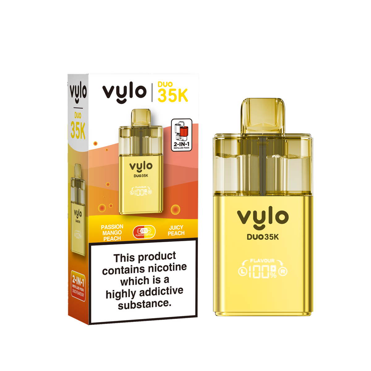 Vylo Duo 35k Prefilled Pod Kit Box of 5