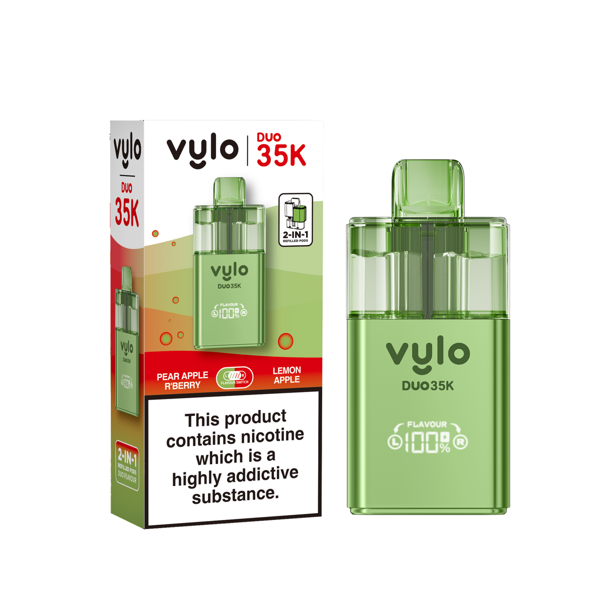 Vylo Duo 35k Prefilled Pod Kit Box of 5