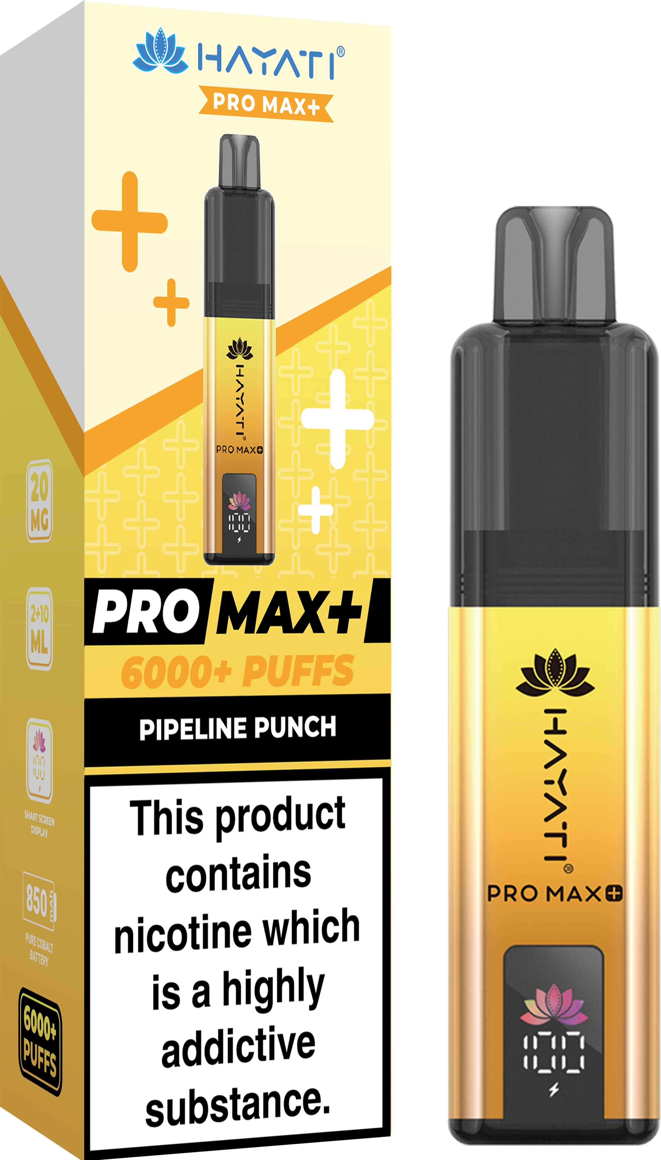 Hayati Pro Max+ 6000 Puffs Disposable Vape Box of 5 - Bulk Vape Wholesale Hayati Pro Max+ 6000 Puffs Disposable Vape Box of 5 - Bulk Vape Wholesale