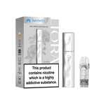 Hayati Liora Pod Kit Silver Rechargeable Vape Device