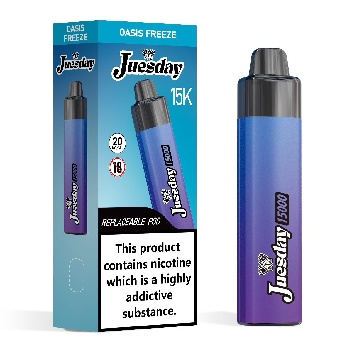Juesday 15K Prefilled Vape Kit