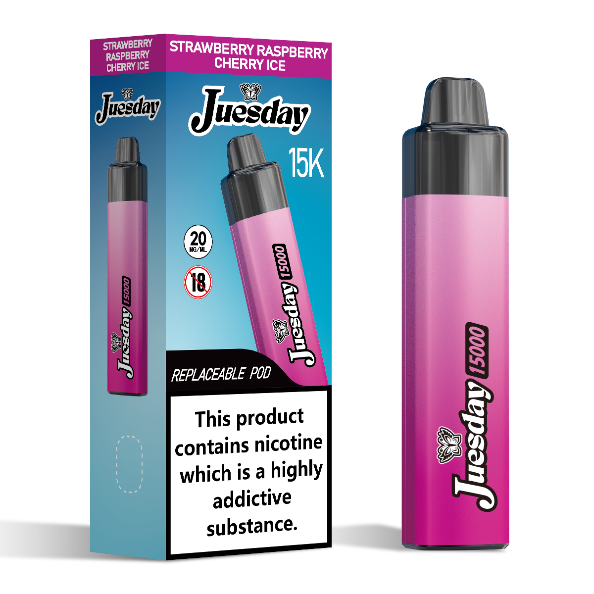 Juesday 15K Prefilled Vape Kit