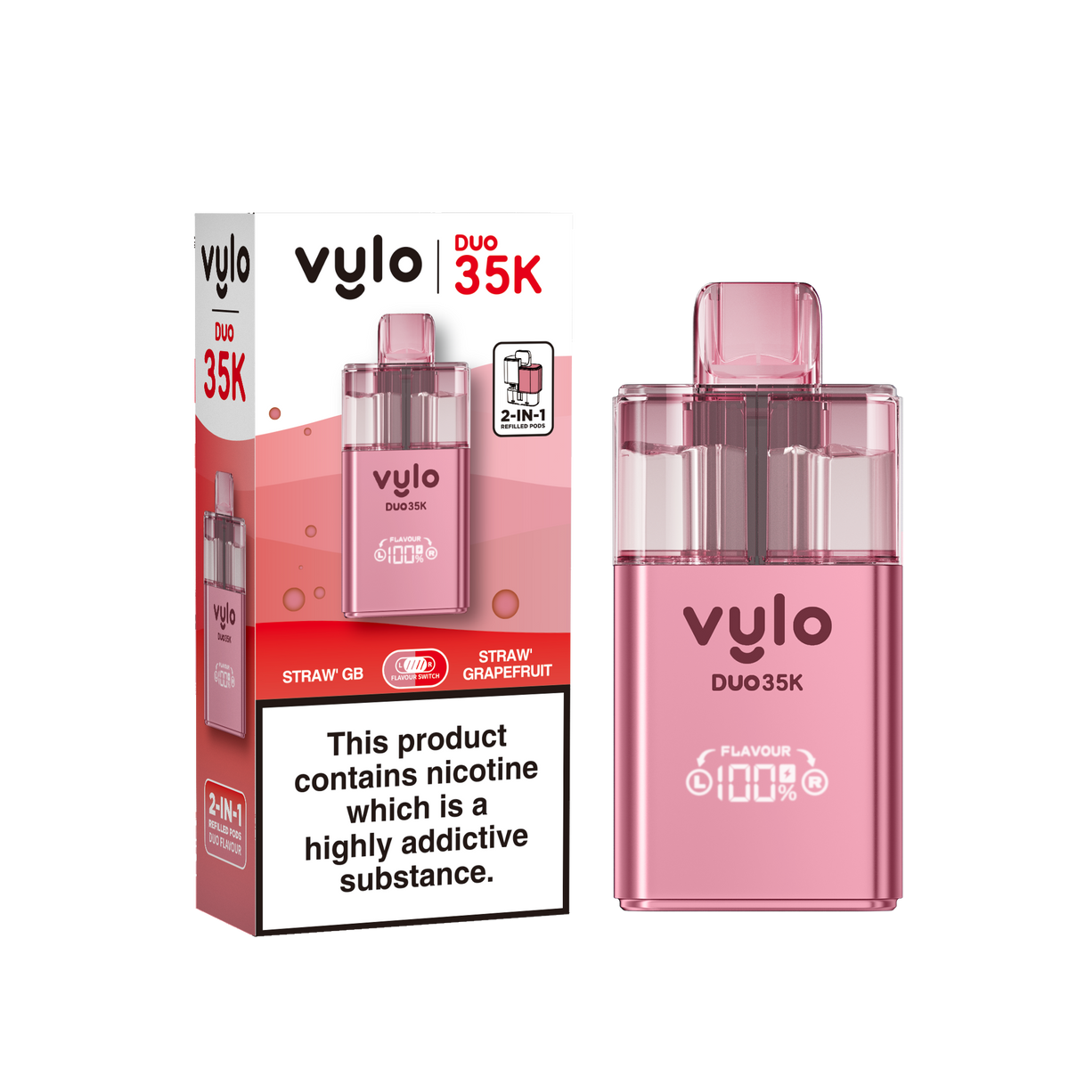 Vylo Duo 35k Prefilled Pod Kit Box of 5