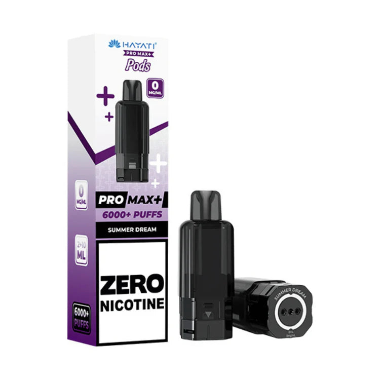 Hayati Pro Max Plus 6000 Prefilled Pod Zero Nicotine