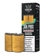 Al Fakher 30k Hypermax Prefilled Pods Box of 5 Blueberry Lemonade