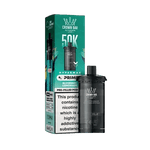 Al Fakher Hypermax Prime 50K Prefilled Pod Box of 5 Blueberry Lemonade