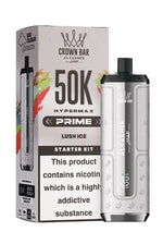 Al Fakher Hypermax Prime 50K Prefilled Pod Kit Lush Ice
