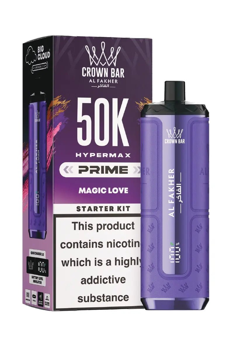 Al Fakher Hypermax Prime 50K Prefilled Pod Kit Magic Love