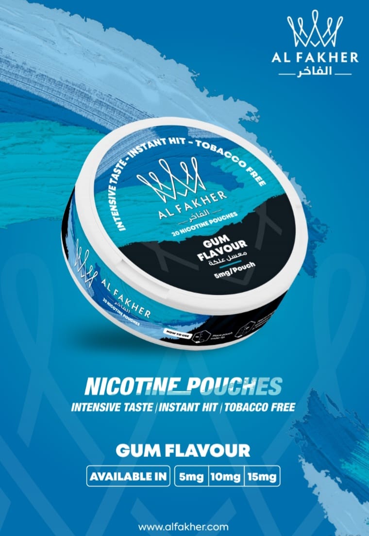 Al Fakher Nicotine Pouches - Pack of 5 - Bulk Vape Wholesale