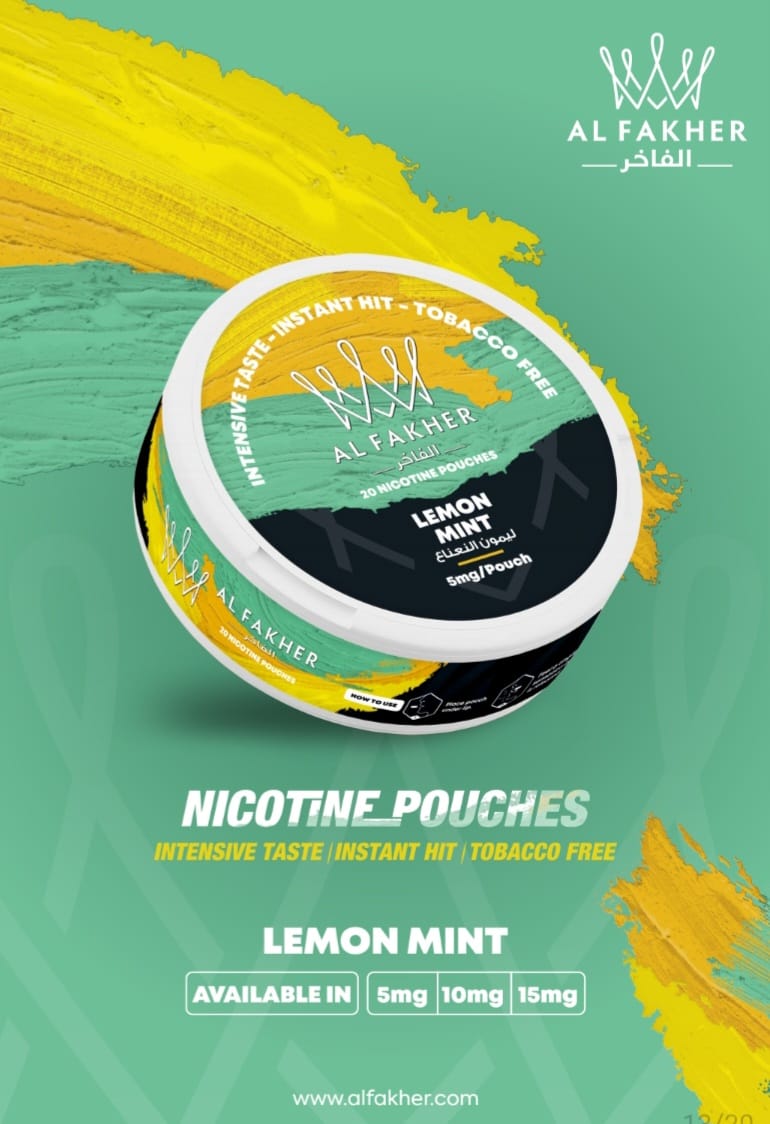 Al Fakher Nicotine Pouches - Pack of 5 - Bulk Vape Wholesale