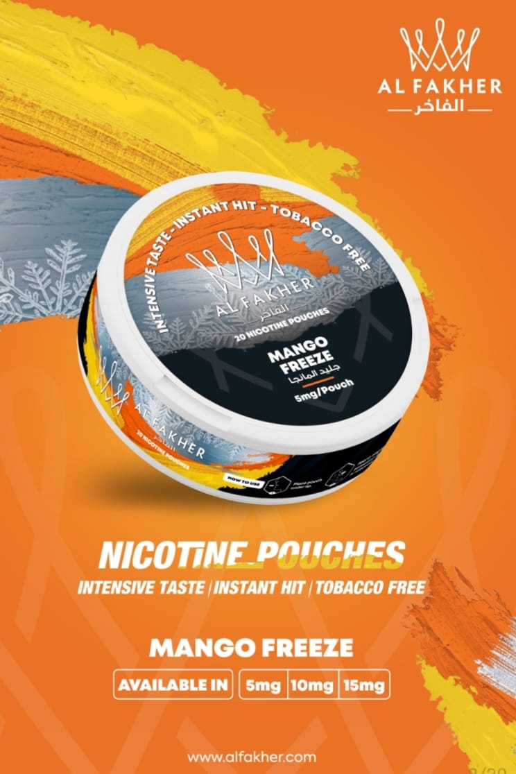 Al Fakher Nicotine Pouches - Pack of 5 - Bulk Vape Wholesale