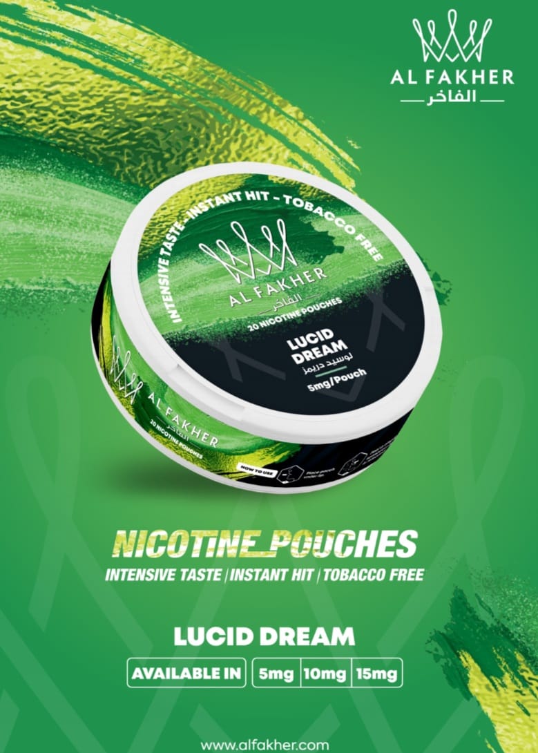 Al Fakher Nicotine Pouches - Pack of 5 - Bulk Vape Wholesale