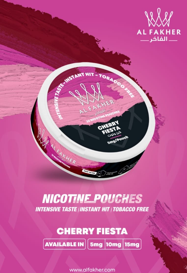 Al Fakher Nicotine Pouches - Pack of 5 - Bulk Vape Wholesale