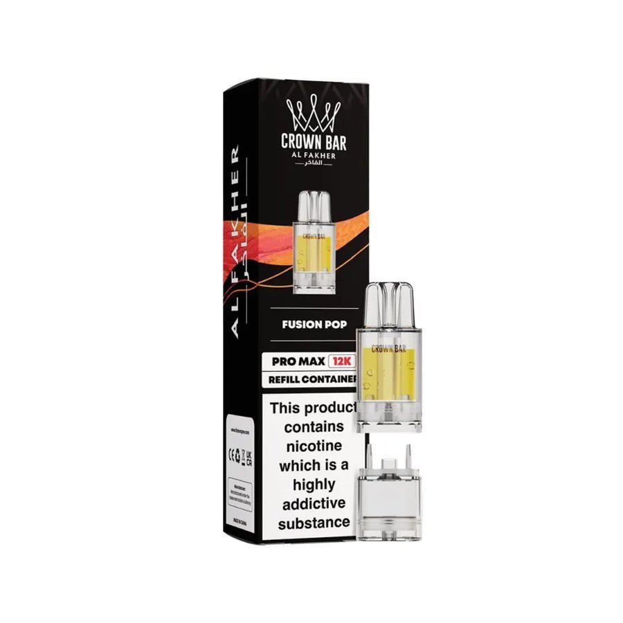 Al Fakher Pro Max 12k Replacement Pods Box of 5 Banana Ice
