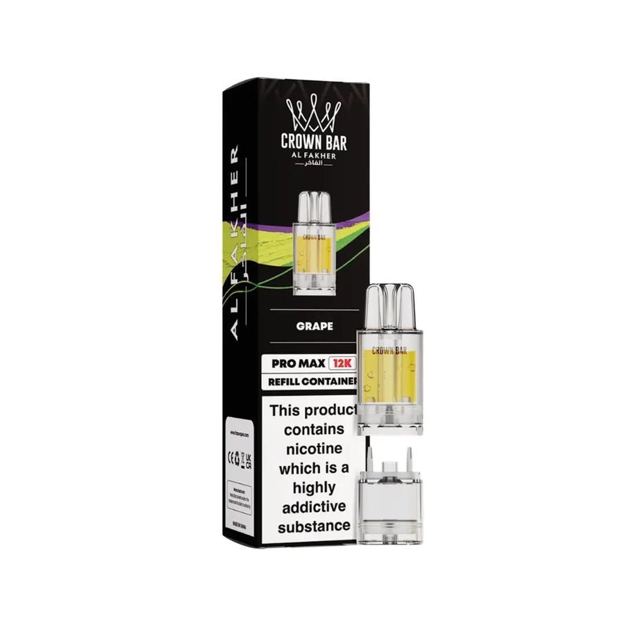 Al Fakher Pro Max 12k Replacement Pods Box of 5 Banana Ice