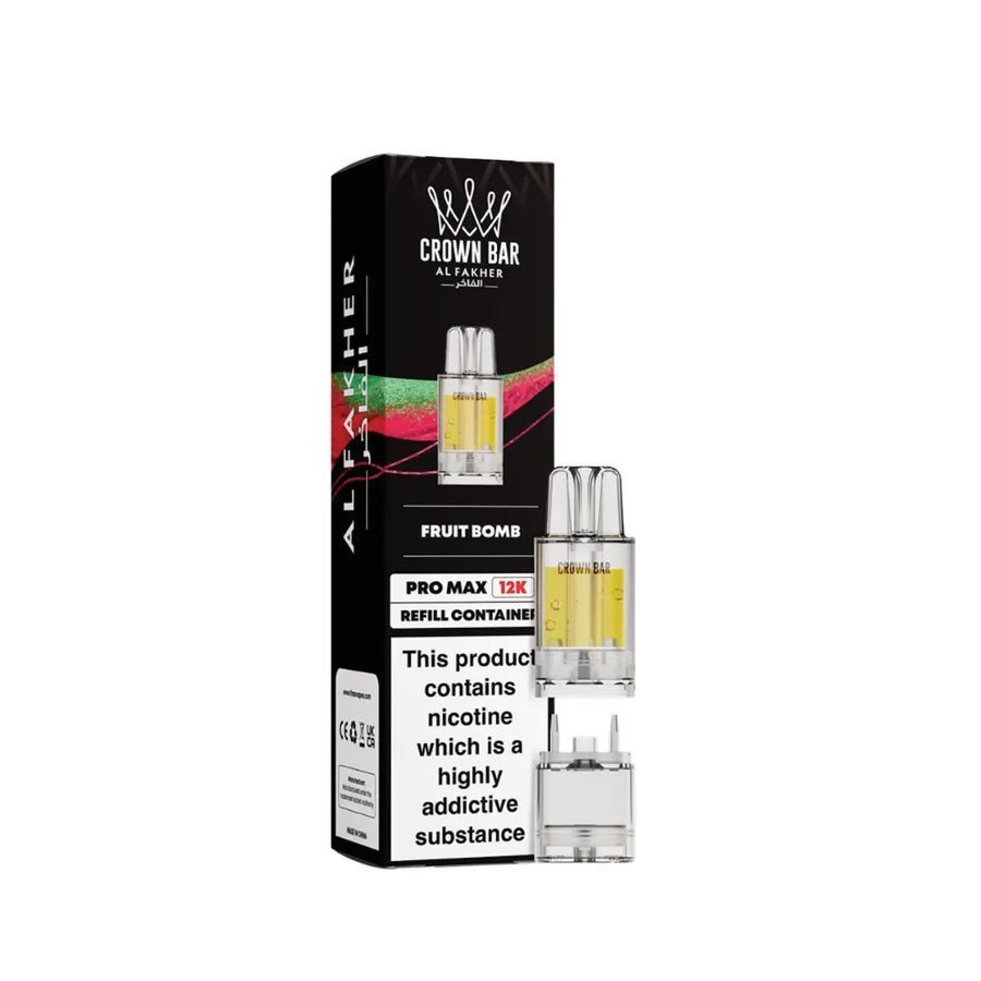Al Fakher Pro Max 12k Replacement Pods Box of 5 Banana Ice