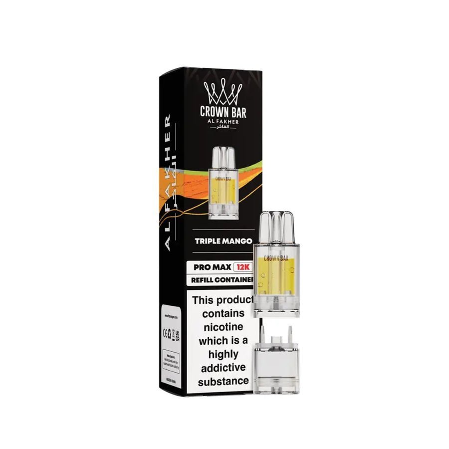 Al Fakher Pro Max 12k Replacement Pods Box of 5 Banana Ice