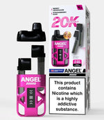 Angel 20000 Puffs Prefilled Pod Vape Kit Box of 5 Pink Edition