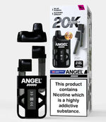 Angel 20000 Puffs Prefilled Pod Vape Kit Box of 5 Black Edition