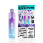 Big Bar 15000 Pro Vape Kit Box of 5 Blueberry Cherry Cranberry