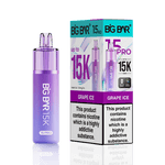 Big Bar 15000 Pro Vape Kit Box of 5 Grape Ice