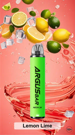 Argus Bar Neon 2000 Prefilled Pod Kit Pack of 10 Lemon Lime