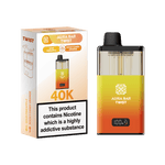 Aura Bar Twist 40k Prefilled Pod Vape Kit Box of 5 Sour Pineapple / Rocky Candy Orange