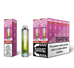Bloody Bar Crystal 10k Prefilled Pod Vape Kit Pack of 10 Strawberry Watermelon Bubble Gum