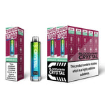 Bloody Bar Crystal 10k Prefilled Pod Vape Kit Pack of 10 Watermelon Ice