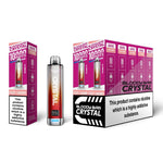 Bloody Bar Crystal 10k Prefilled Pod Vape Kit Pack of 10 Fizzy Cherry