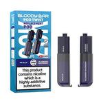Bloody Bar Ultra Twist 20K Prefilled Pods Box of 5 Mr Blue/Blueberry Raspberry