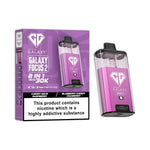 Crystal Galaxy 30k Focus 2 Prefilled Pod Vape Kit Box of 5 Cherry Sour Raspberry / Blueberry Cherry Cranberry