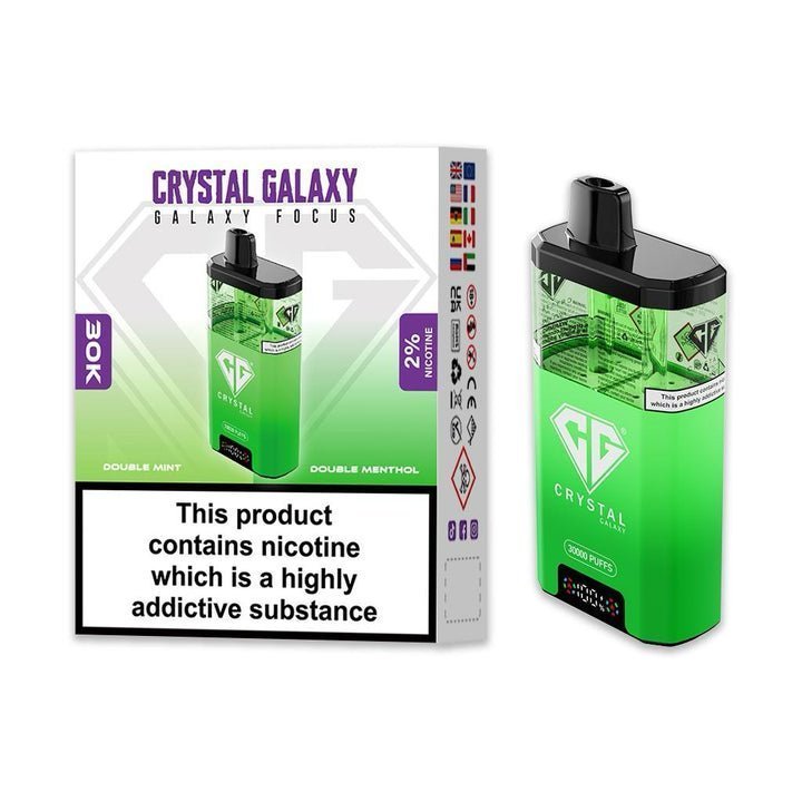 Buy Crystal Galaxy Focus 30k Disposable Vape Box of 5 - Bulk Vape Wholesale