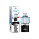 Crystal Prime Aura Bar 10000 Replacement Pods - Box of 5 Blue Cherry Cranberry