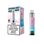Crystal Pro CP10000 Prefilled Pod Kit Box of 5 Fruit Bomb