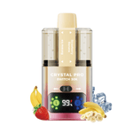 Crystal Pro Switch 30k Prefilled Pod Vape Kit Box of 5 Banana Ice / Strawberry Banana