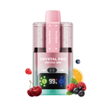 Crystal Pro Switch 30k Prefilled Pod Vape Kit Box of 5 Cherry Berry / Fruit Bomb