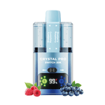 Crystal Pro Switch 30k Prefilled Pod Vape Kit Box of 5 Blueberry Raspberry