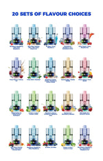 Crystal Pro Switch 30k Prefilled Pod Vape Kit Box of 5 Watermelon Ice / Watermelon Bubble Gum