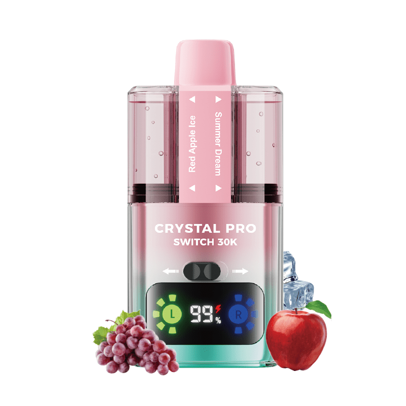 Buy Crystal Pro Switch 30k Disposable Vape Box of 5 - Bulk Vape Wholesale