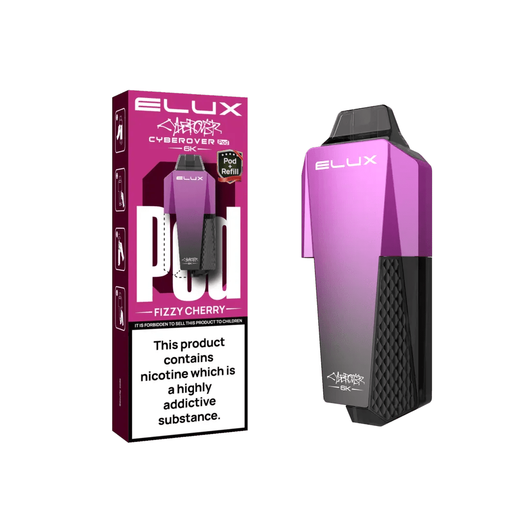 Buy Elux Cyberover 6K Replacement Pods Box of 5 - Bulk Vape Wholesale