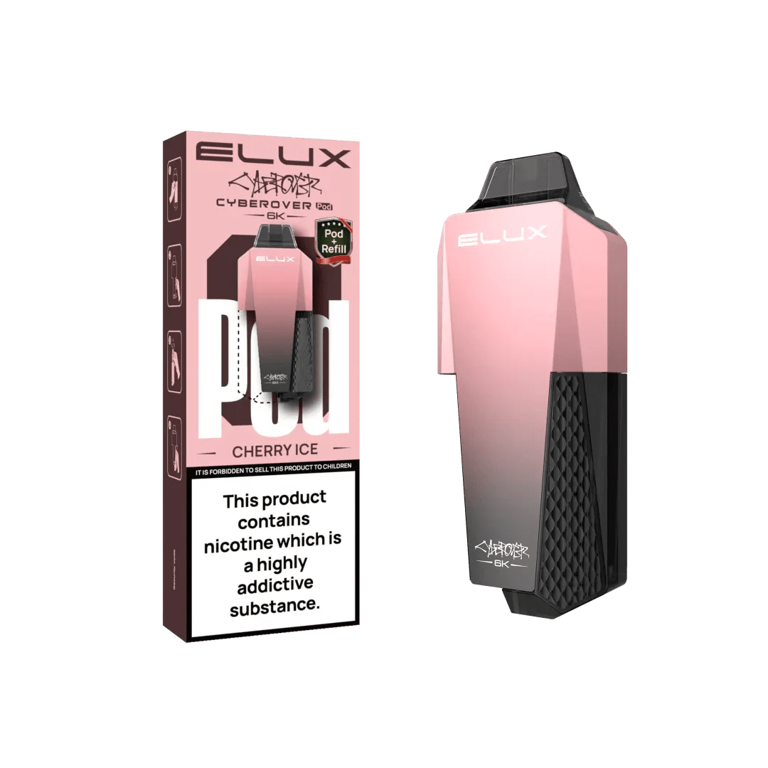 Buy Elux Cyberover 6K Replacement Pods Box of 5 - Bulk Vape Wholesale