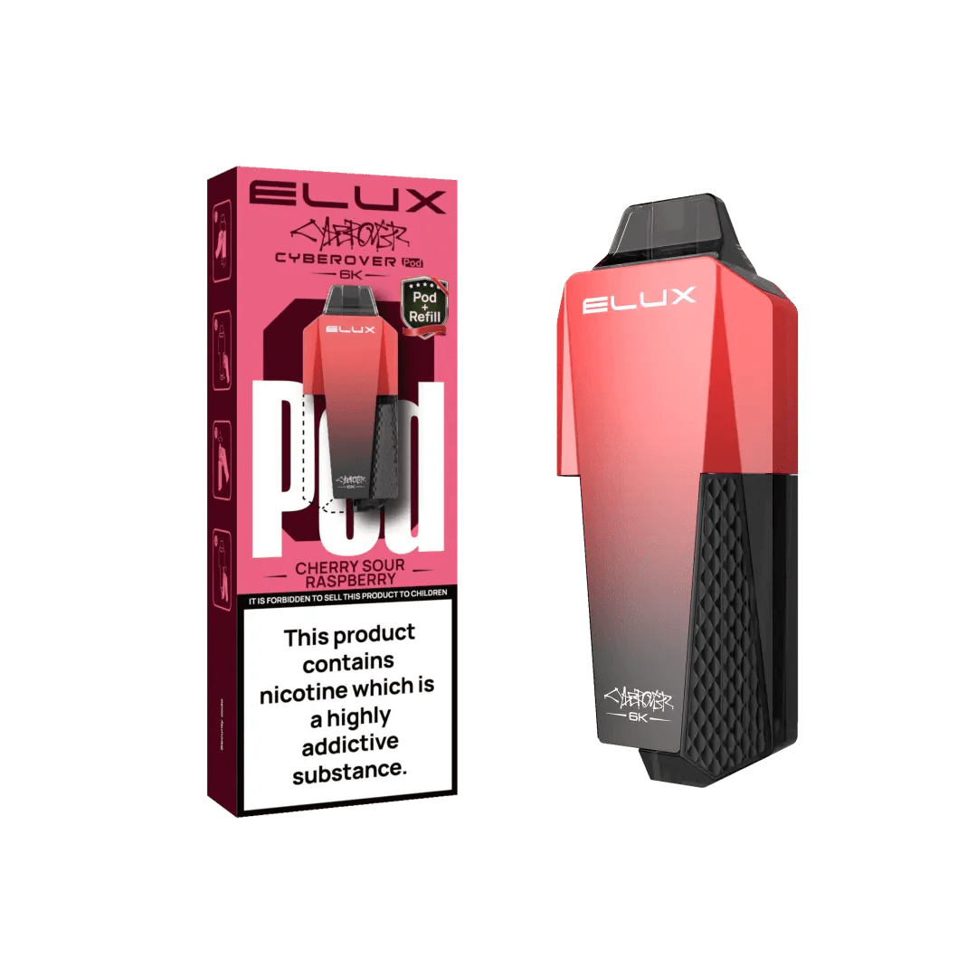 Buy Elux Cyberover 6K Replacement Pods Box of 5 - Bulk Vape Wholesale