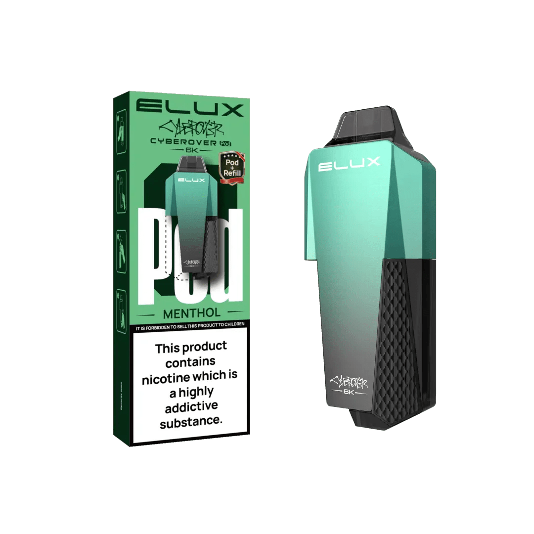 Buy Elux Cyberover 6K Replacement Pods Box of 5 - Bulk Vape Wholesale