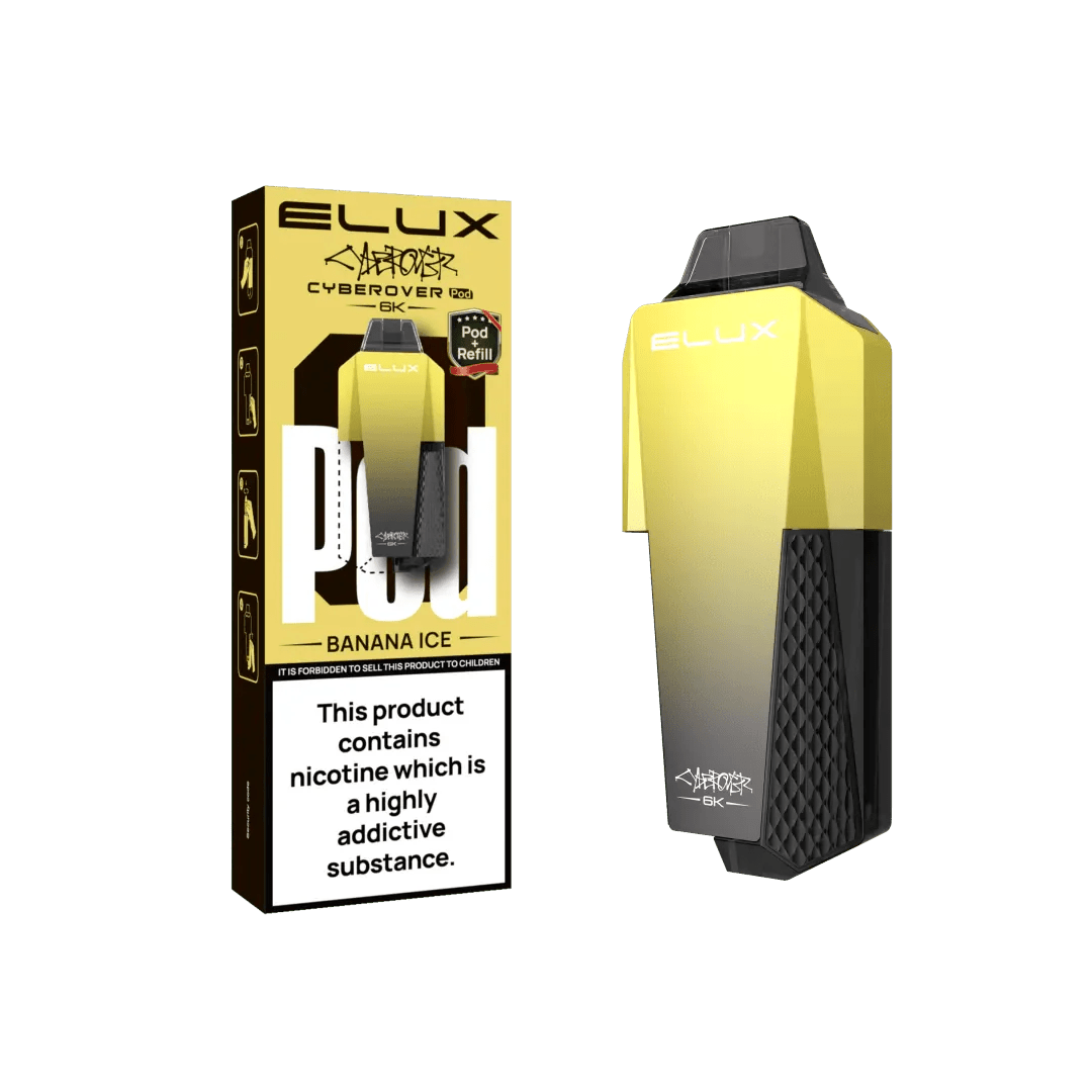 Buy Elux Cyberover 6K Replacement Pods Box of 5 - Bulk Vape Wholesale